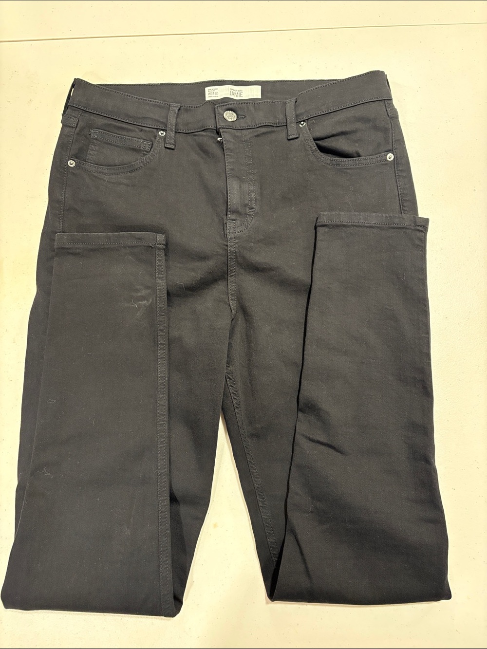 Topshop Black Slim Jeans
